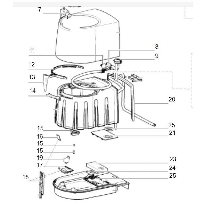 THETFORD - 5073462 PIATTELLO VENTILAZIONE PER C250