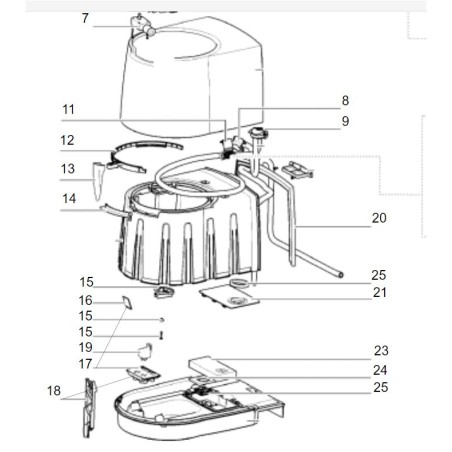 THETFORD - 5073462 PLAQUE DE VENTILATION POUR C250