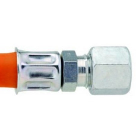 GOK - BP 80 cm Kunststoffschlauch F1 / 4SX-Rohr Ø 8 mm