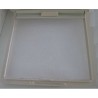 MPK - CORNICE CON ZANZARIERA E OSCURANTE OBLÒ 28X28 BIANCO - 290.5RW