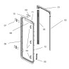 Kit of 3 Dometic CaraD-R100/100F Door Hinges - BG 3433