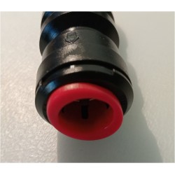 Non-return valve for quick connections on 12x12 mm hose