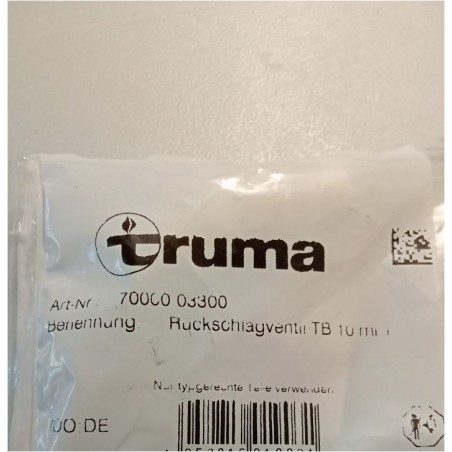 Water non-return valve 10mm hose connection