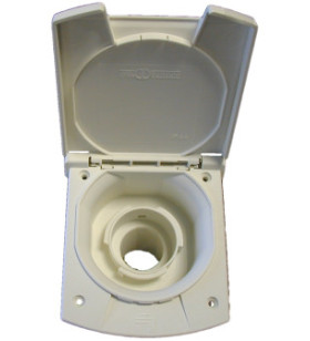 Water filler Ø 40 with lid...