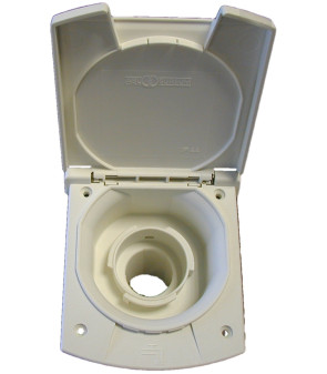 Lleno de agua Ø 40 con tapa sin tapa