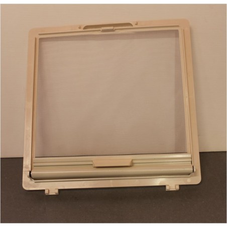 MPK – RAHMEN MIT MOSKITO-GITTER UND SCHWARZER TÜR 28X28 WEISS – 290,5RW