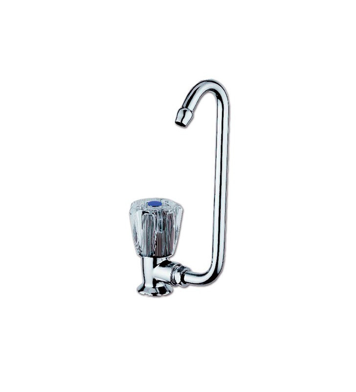 ELKA CRISTAL SX brass tap with folding spout