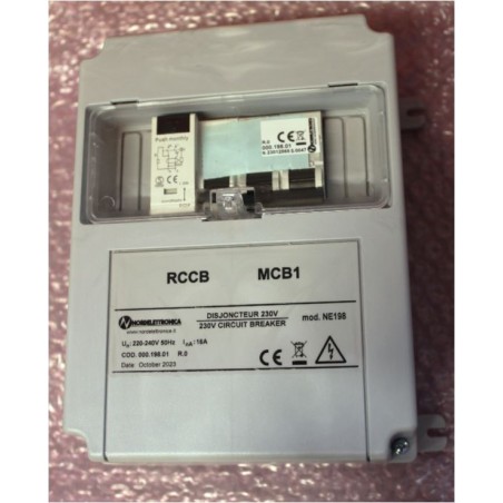 000.198.01 - Coffret de sécurité 230V NE198 NORDELETTRONICA