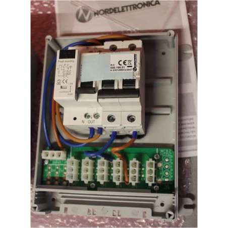 000.198.01 - Safety box 230V NE198 NORDELETTRONICA
