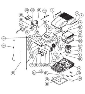 ERSATZGEHÄUSE FÜR DOMETIC FRESHJET – 4450014493