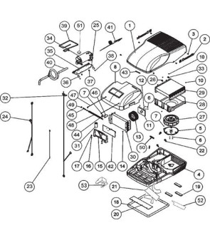 REPLACEMENT SHELL FOR DOMETIC FRESHJET - 4450014493