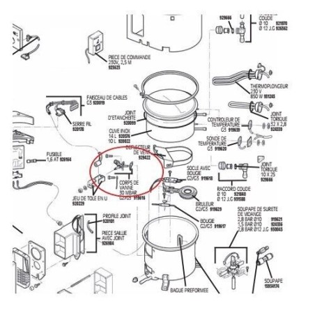 Boiler Solenoid Valve Body 30 Mbar Truma - 70000-38200