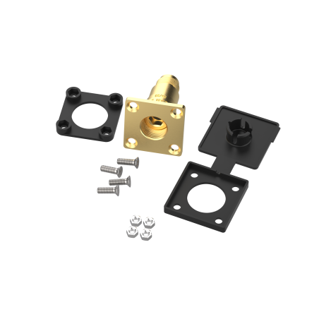 W21.8 x 1/14 Carga de base plana recta 3/4 UNF Toma de manguera