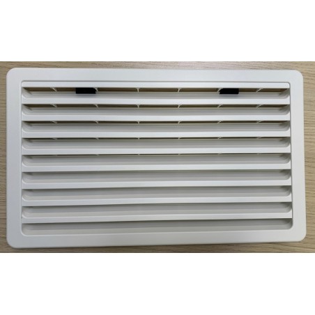 THETFORD Kühlschrank-Lüftungsgitter 257 x 432 mm, Weiß RAL9010 ohne Rahmen – 69110080