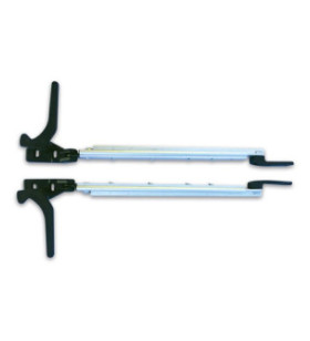 Polyplastic 400-450 mm snap-on arms complete with screw...