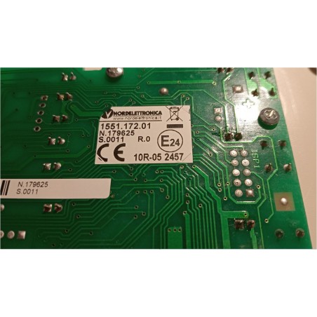 PANNEAU DE COMMANDE NORDELETTRONICA NE172 L MC STANDARD 1551.172.01