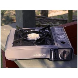 Portable gas stove with a 227 ml cartridge fire