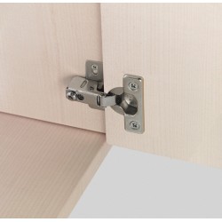 Mini bisagra para puertas con brazo corto y puertas finas