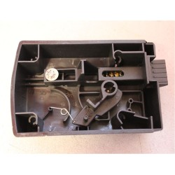 Black STS lock KUBUS model for hatches without cylinder / keys