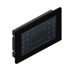 1350.274.04 NORDELETTRONICA - LED DISPLAY CONTROL UNIT MATT BLACK TRIGANO