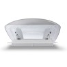 MPK 2753 VisionVent S Eco 28x28 Portilla de cristal solo con mosquitera