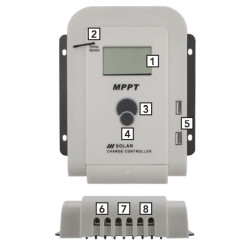 MESTIC MPPT MSC-3010 Solar charge controller 10A also lithium