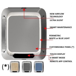 Difusor de luz anular para aire acondicionado Plein