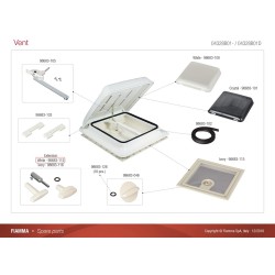 Extension Vent Kit White Fiamma - 98683-112