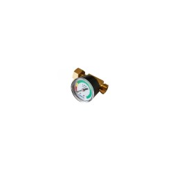 Connection with LPG cylinder level pressure gauge