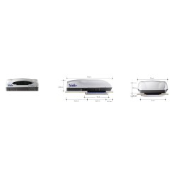 TELAIR SILENT 3 8100H Air Conditioner with Remote Control and Heat Pump