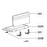 DOMETIC - FREEZER FLAP 241219531 FREEZER DOOR WITH SEAL