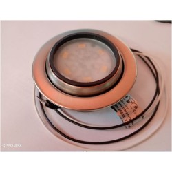 OFOLUX 1000 LV11 - VERSTELLBARER LED-EINBAU-SPOTLIGHT 12V 200Lm 3000°K SATINCHROM