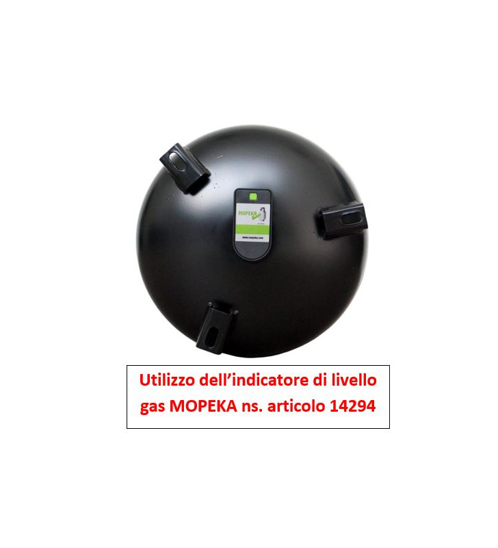 Bombona de gas CAMPKO 67R01 acero 22 L - 11 Kg...