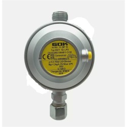 copy of GOK 01.287.00 REgolatore gas BP - 1,2kg - tubo 8mm - M20x1,5M