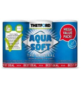 Thetford AQUA-SOFT 6 rouleaux de papier toilette