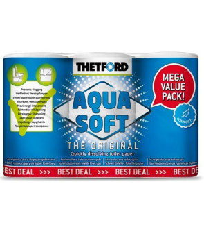 Thetford AQUA-SOFT 6 rouleaux de papier toilette