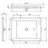 IVECO CTA swivel plate with universal hole right - left