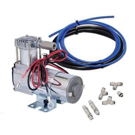 DRIVE-RITE Mini Metal Compressor 120 psi with Fittings and Hoses