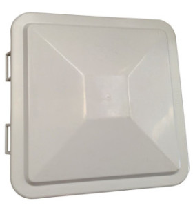 Replacement white dome for 40x40 TF40 porthole with grille