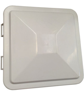 Dôme blanc de remplacement pour hublot TF40 40x40 avec grille
