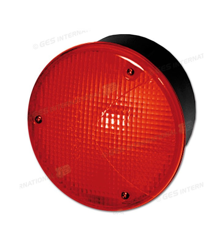 Position and stop light with reflector Ø 122.5 mm
