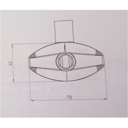 copy of Cerradura de compresión STS ELLIPSE 79x40 TRIGANO X815334 negro