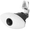 STS White compression lock ELLIPSE 79x40 without keys