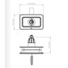 STS - White lock 110x70 QUADRO 2015 keyless doors