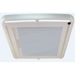 KIT OSCURANTE INTERNO MAXXSHADE CON LUCI LED INTEGRATE PER OBLO’ 40X40 MAXXFAN DELUXE MOTORIZZATO 12V