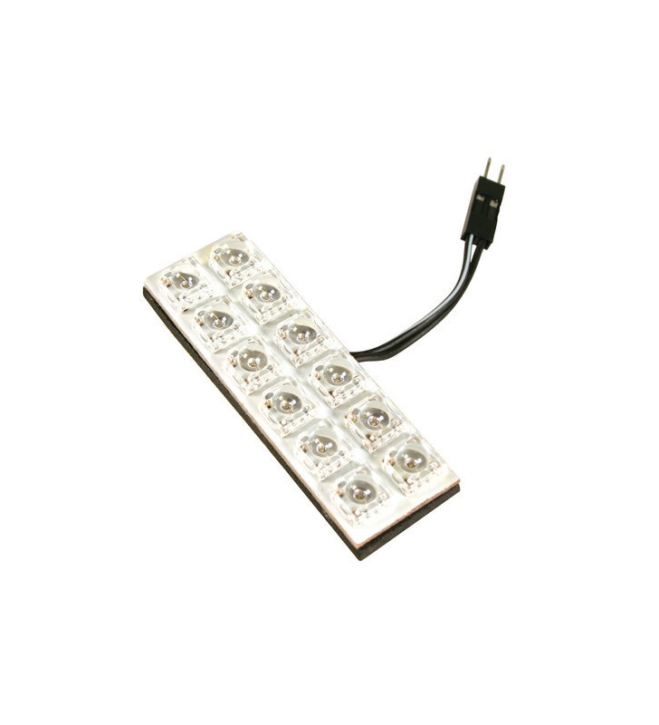 12 Led Hyper Panel 12V - 30x60 mm - White