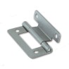Juego de 4 piezas Bisagra plana galvanizada 52x38 mm
