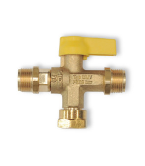 High Pressure manual gas T valve