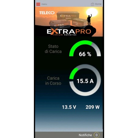 TLI PREMIUM 12/104 BATERÍA DE LITIO LIFePO4 H190 BLUETOOTH Estuche DIN