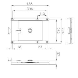 CTA 9PG0005800V01 - IVECO DAILY TURNTABLE PLATE FROM 2006-YTD - CPGID02-R2